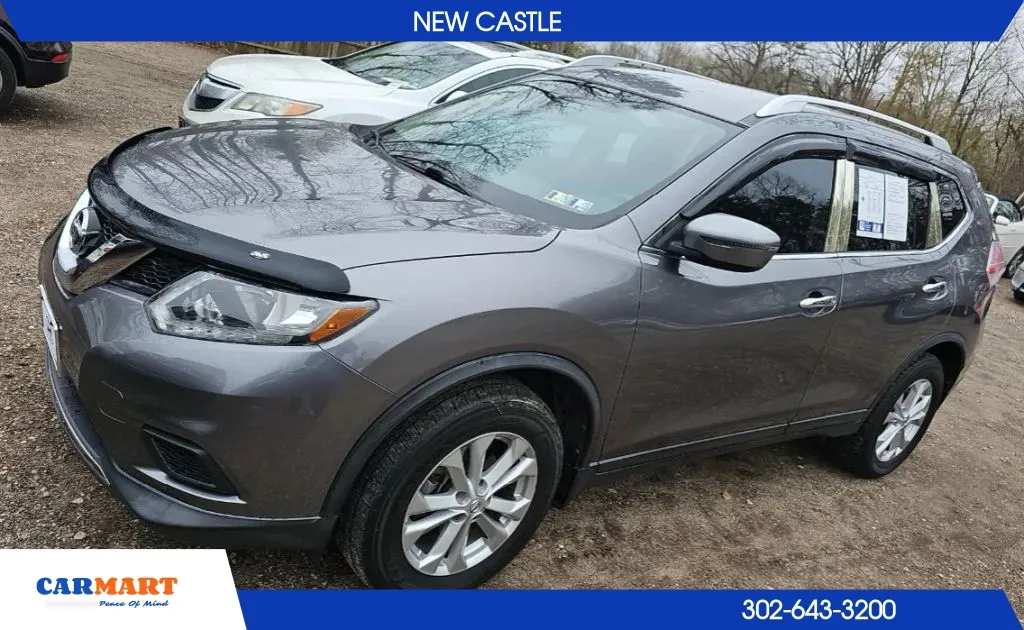 Gray 2016 Nissan Rogue SV Sport Utility 4D for sale in New Castle, DE