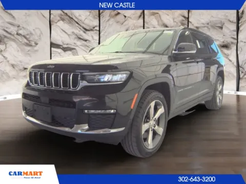 Black 2021 Jeep Grand Cherokee L Limited Sport Utility 4D for sale in New Castle, DE