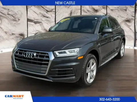 Gray 2018 Audi Q5 Premium Plus w/Technology Value Pkg Sport Utility 4D for sale in New Castle, DE