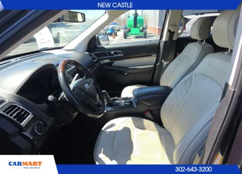 Another view of 2017 Ford Explorer Platinum Sport Utility 4D for sale in New Castle, DE at CARMART - New Castle