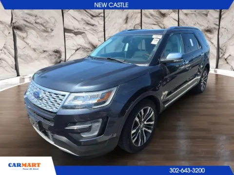 Gray 2017 Ford Explorer Platinum Sport Utility 4D for sale in New Castle, DE