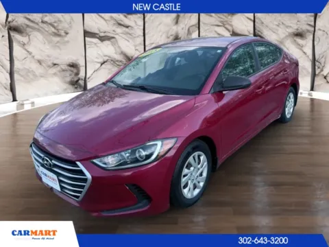 Red 2018 Hyundai Elantra SE Sedan 4D for sale in New Castle, DE