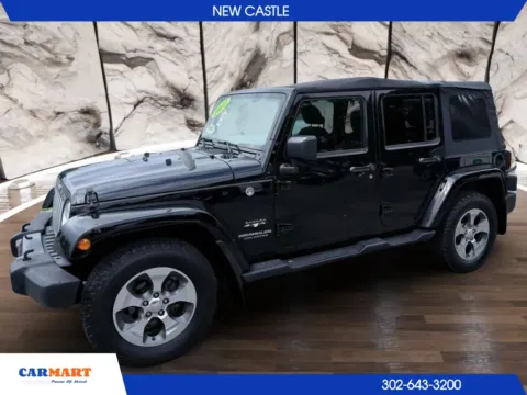 Another view of 2017 Jeep Wrangler Unlimited Sahara Sport Utility 4D for sale in New Castle, DE at CARMART - New Castle