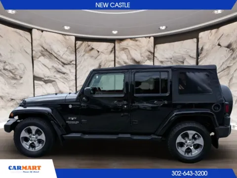 More photos of 2017 Jeep Wrangler Unlimited Sahara Sport Utility 4D at CARMART - New Castle, DE