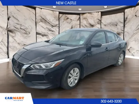 Black 2021 Nissan Sentra S Sedan 4D for sale in New Castle, DE