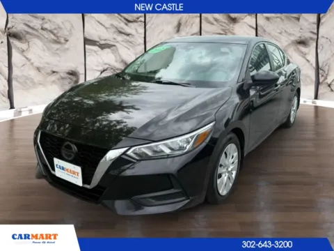 Black 2021 Nissan Sentra S Sedan 4D for sale in New Castle, DE