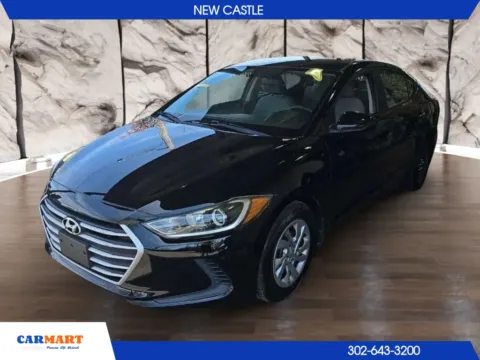 Black 2017 Hyundai Elantra SE Sedan 4D for sale in New Castle, DE