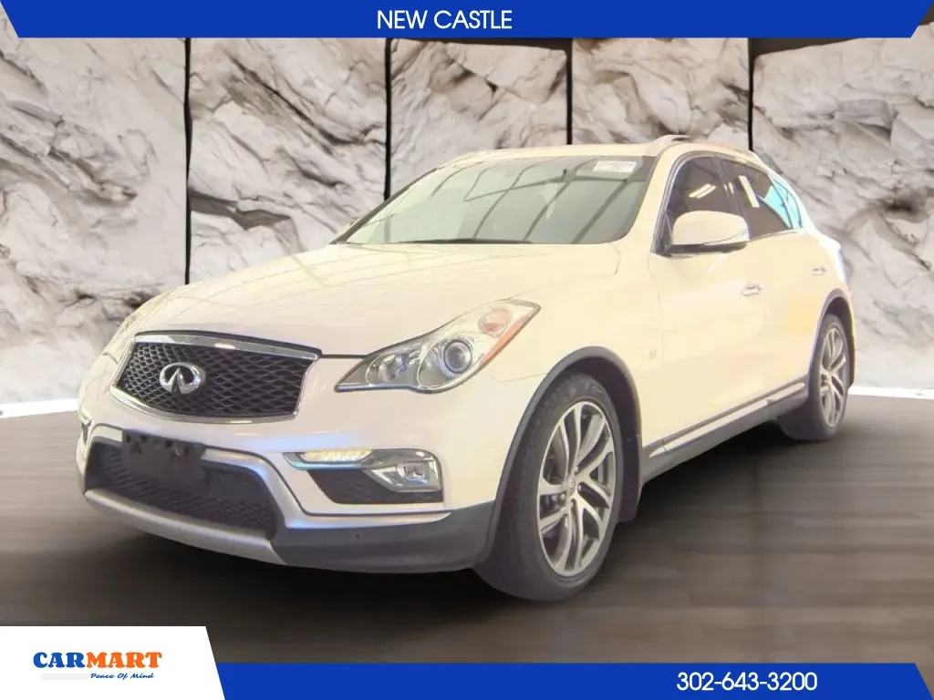 White 2016 INFINITI QX50 Sport Utility 4D for sale in New Castle, DE
