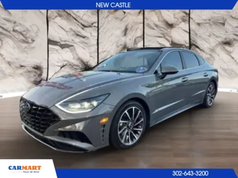 Gray 2022 Hyundai Sonata SEL Plus Sedan 4D for sale in New Castle, DE