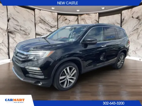 Black 2017 Honda Pilot Touring Sport Utility 4D for sale in New Castle, DE