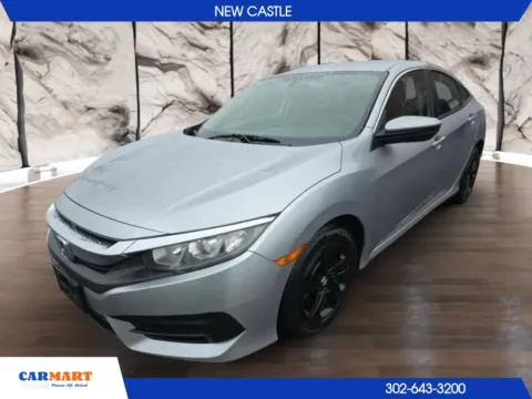 Silver 2016 Honda Civic LX Sedan 4D for sale in New Castle, DE