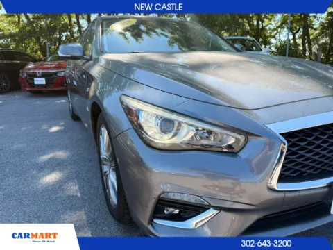 Another view of 2018 INFINITI Q50 3.0t LUXE Sedan 4D for sale in New Castle, DE at CARMART - New Castle