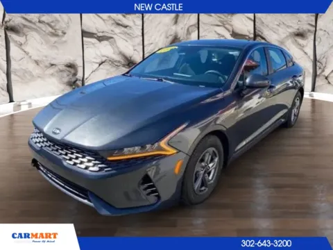 Gray 2021 Kia K5 LXS Sedan 4D for sale in New Castle, DE