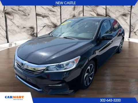 Black 2016 Honda Accord EX-L Sedan 4D for sale in New Castle, DE