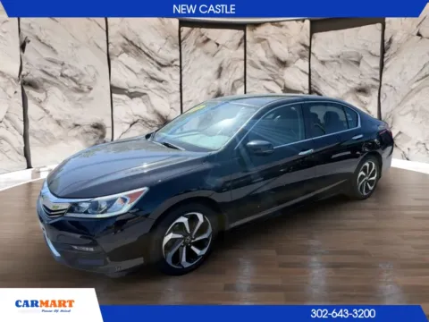 Black 2016 Honda Accord EX-L Sedan 4D for sale in New Castle, DE