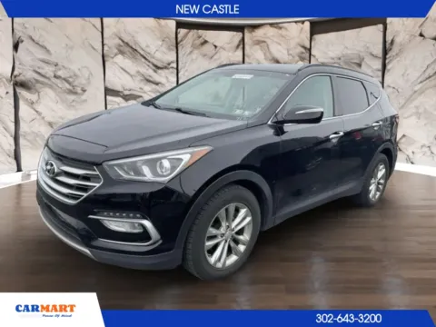 Black 2017 Hyundai Santa Fe Sport 2.0T Sport Utility 4D for sale in New Castle, DE