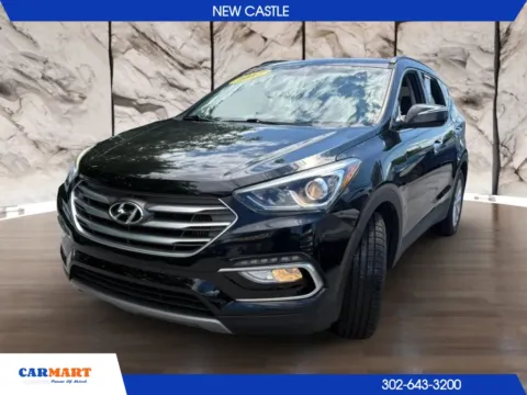 Black 2017 Hyundai Santa Fe Sport 2.0T Sport Utility 4D for sale in New Castle, DE