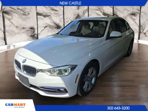 White 2017 BMW 3 Series 330i xDrive Sedan 4D for sale in New Castle, DE