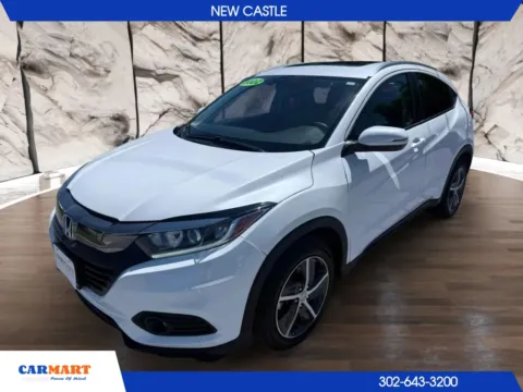 White 2022 Honda HR-V EX Sport Utility 4D for sale in New Castle, DE