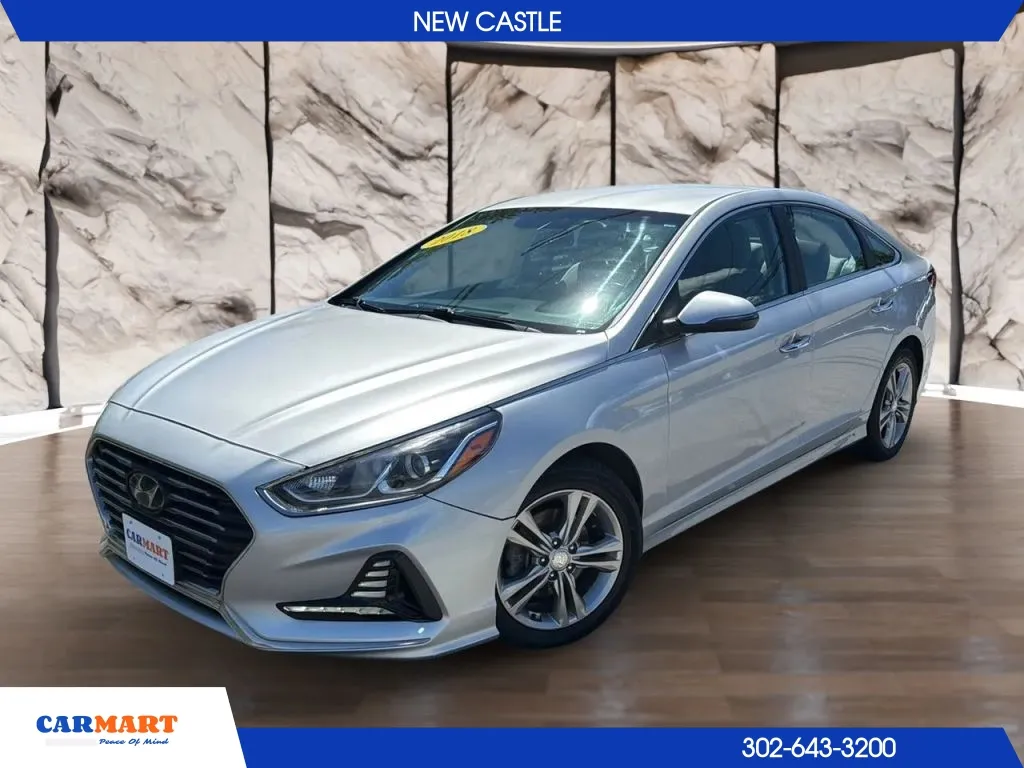 Silver 2018 Hyundai Sonata SEL Sedan 4D for sale in New Castle, DE