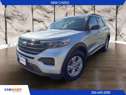 Silver 2022 Ford Explorer XLT Sport Utility 4D for sale in New Castle, DE