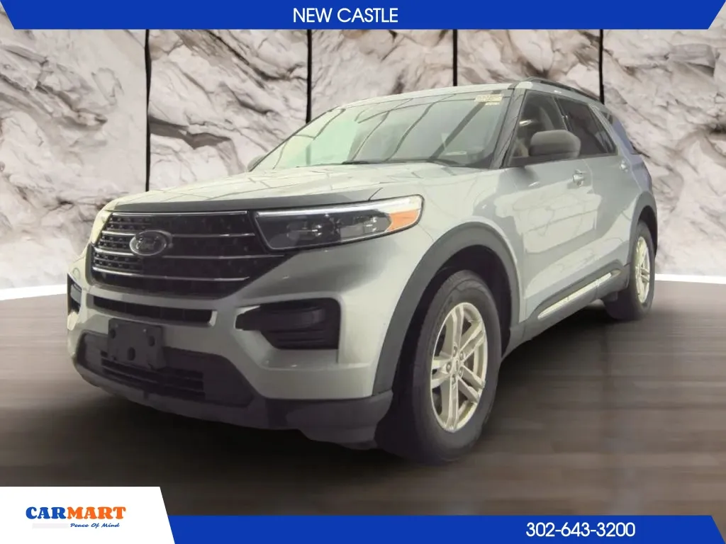 Silver 2022 Ford Explorer XLT Sport Utility 4D for sale in New Castle, DE