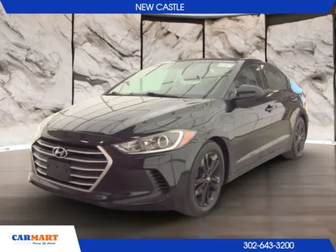 Black 2018 Hyundai Elantra SEL Sedan 4D for sale in New Castle, DE