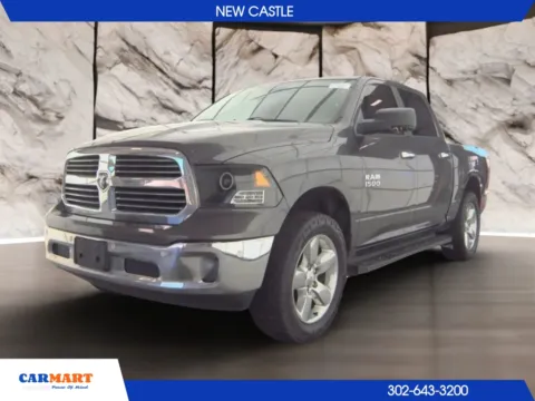 Gray 2017 Ram 1500 Crew Cab Big Horn Pickup 4D 5 1/2 ft for sale in New Castle, DE