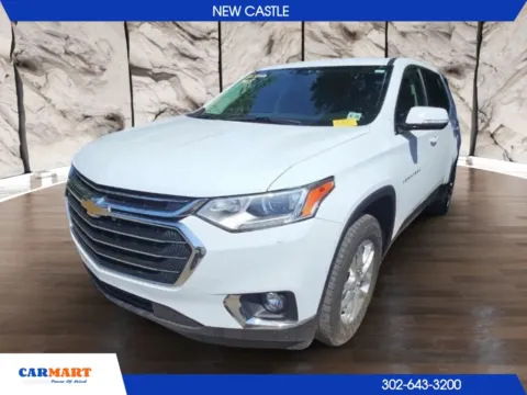 White 2020 Chevrolet Traverse LT Sport Utility 4D for sale in New Castle, DE