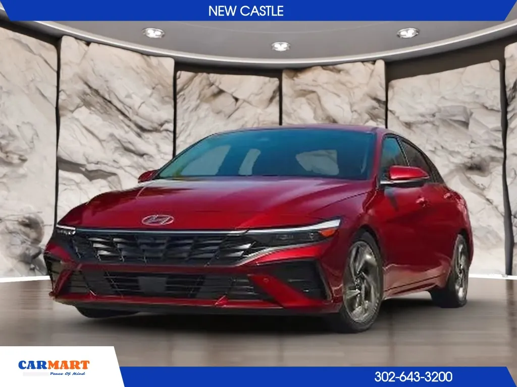 Red 2024 Hyundai Elantra Sedan 4D SEL 2.0L I4 for sale in New Castle, DE