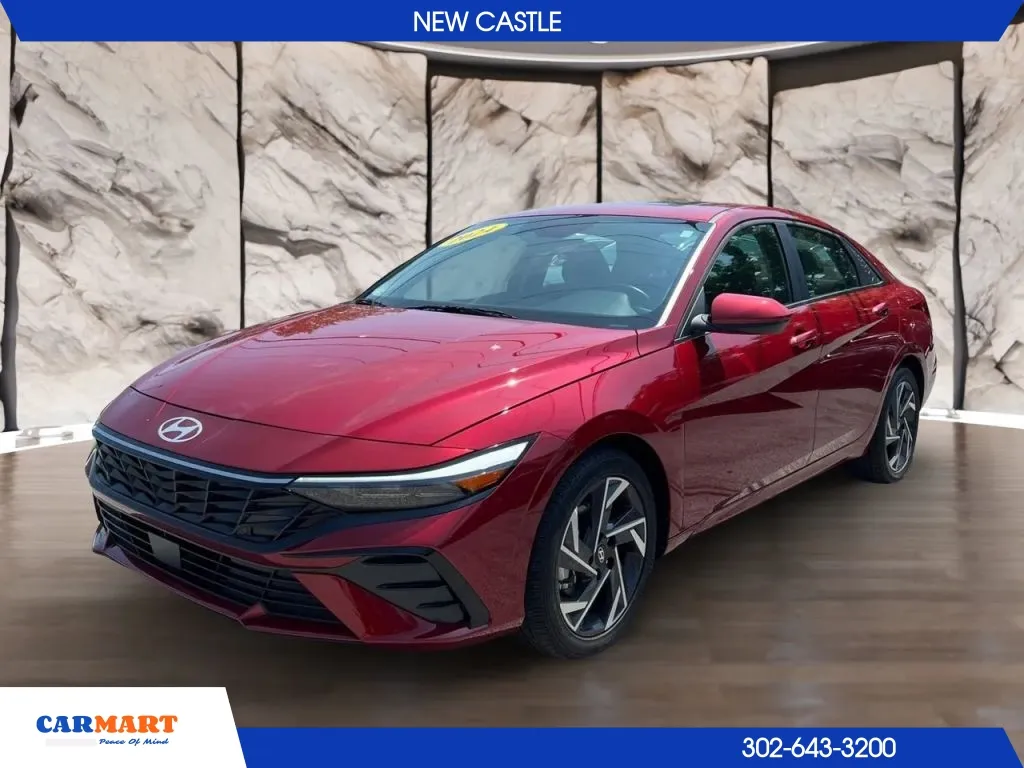 Red 2024 Hyundai Elantra Sedan 4D SEL 2.0L I4 for sale in New Castle, DE