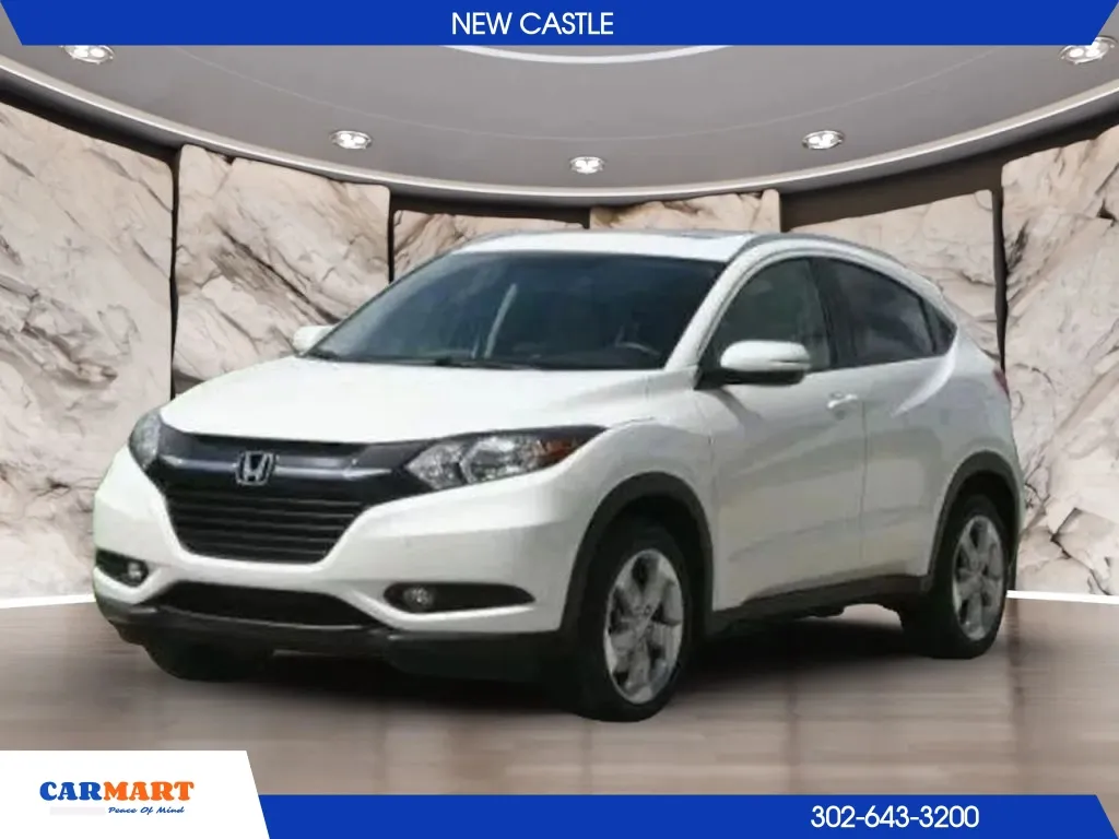 White 2016 Honda HR-V EX-L Sport Utility 4D for sale in New Castle, DE