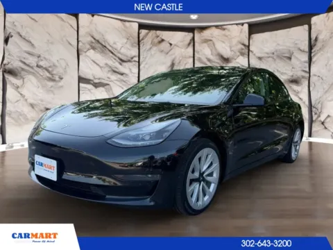 Black 2022 Tesla Model 3 Standard Sedan 4D for sale in New Castle, DE