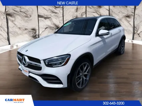 White 2021 Mercedes-Benz GLC 300 4MATIC Sport Utility 4D for sale in New Castle, DE