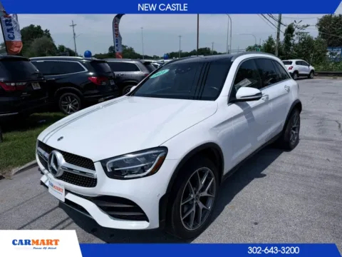 White 2021 Mercedes-Benz GLC 300 4MATIC Sport Utility 4D for sale in New Castle, DE