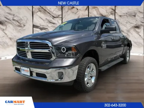 Gray 2017 Ram 1500 Crew Cab Big Horn Pickup 4D 5 1/2 ft for sale in New Castle, DE