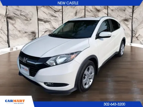 White 2016 Honda HR-V EX-L Sport Utility 4D for sale in New Castle, DE