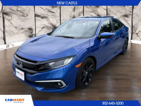 Blue 2019 Honda Civic Sport Sedan 4D for sale in New Castle, DE
