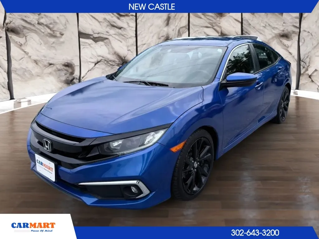 Blue 2019 Honda Civic Sport Sedan 4D for sale in New Castle, DE