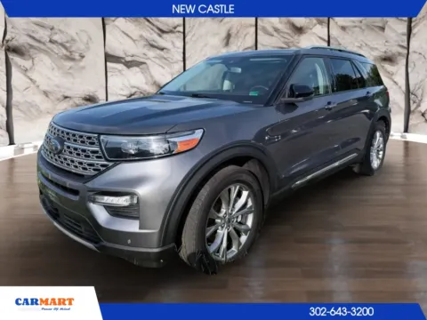 Gray 2021 Ford Explorer Limited Sport Utility 4D for sale in New Castle, DE