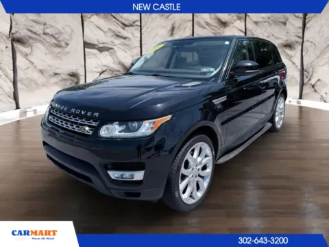 Black 2016 Land Rover Range Rover Sport HSE Sport Utility 4D for sale in New Castle, DE