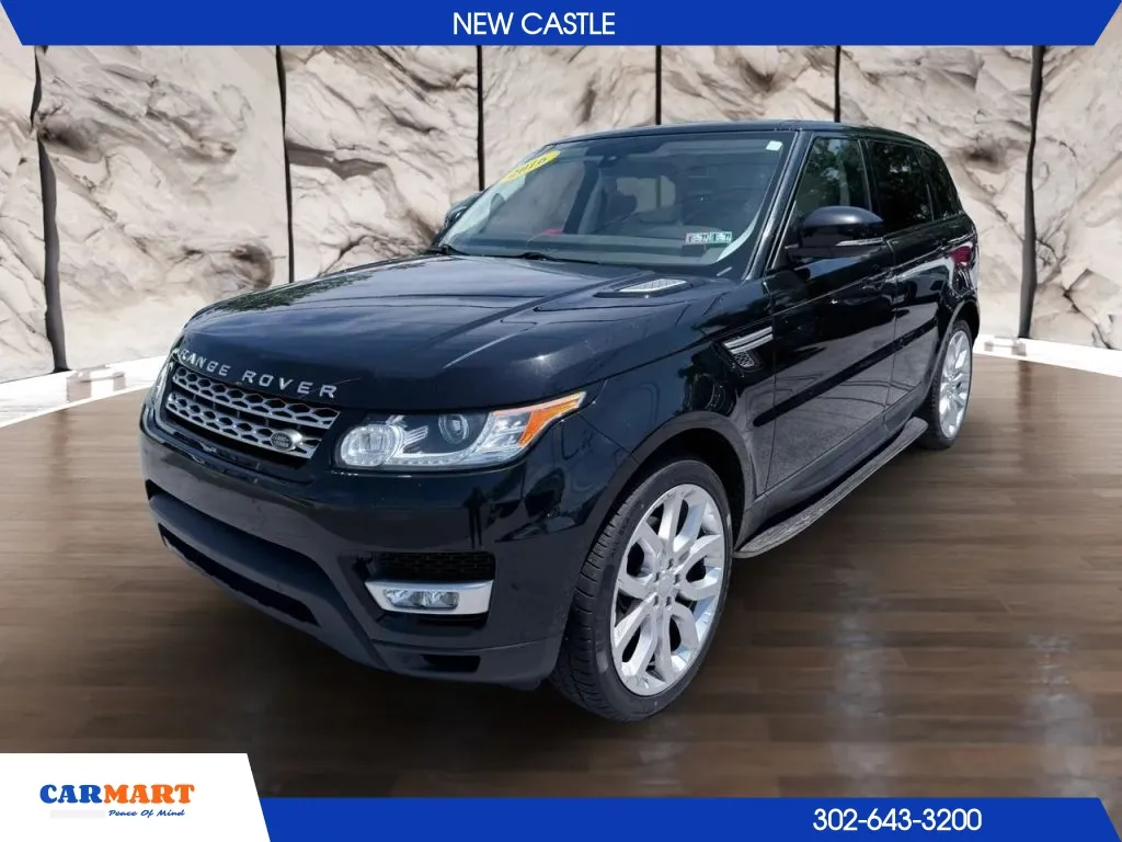 Black 2016 Land Rover Range Rover Sport HSE Sport Utility 4D for sale in New Castle, DE