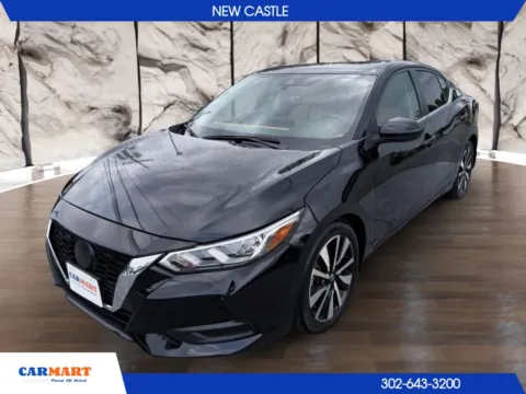 Black 2023 Nissan Sentra SV Sedan 4D for sale in New Castle, DE