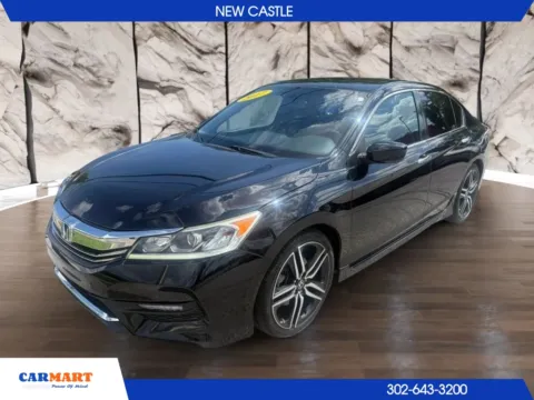Black 2017 Honda Accord Sport Sedan 4D for sale in New Castle, DE