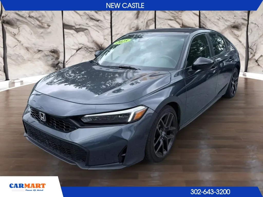 Gray 2025 Honda Civic Sport Hatchback 4D for sale in New Castle, DE
