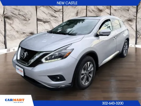 Silver 2018 Nissan Murano SL Sport Utility 4D for sale in New Castle, DE