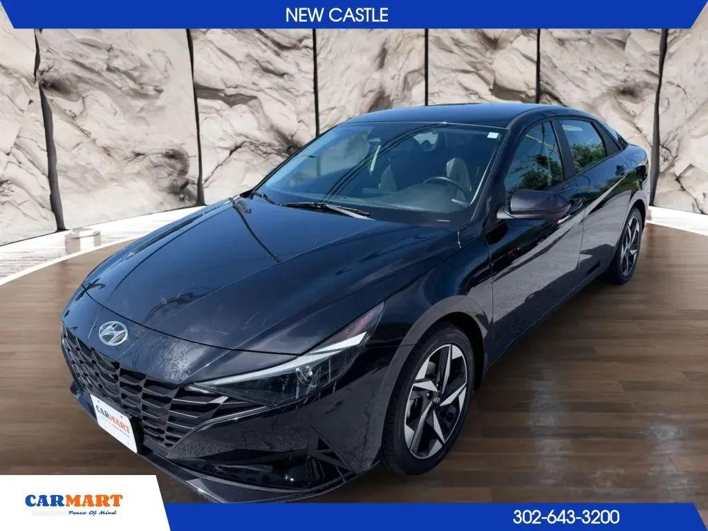 Black 2023 Hyundai Elantra SEL Sedan 4D for sale in New Castle, DE