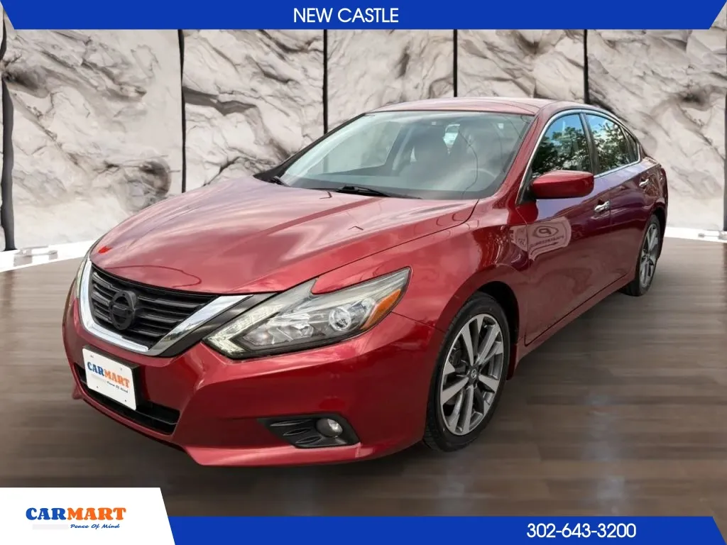 Red 2017 Nissan Altima 2.5 SR Sedan 4D for sale in New Castle, DE