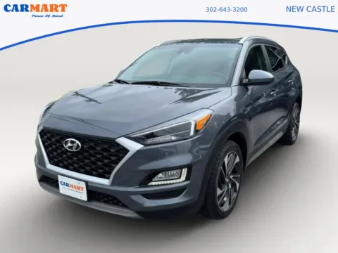 Gray 2021 Hyundai Tucson Sport SUV 4D for sale in New Castle, DE