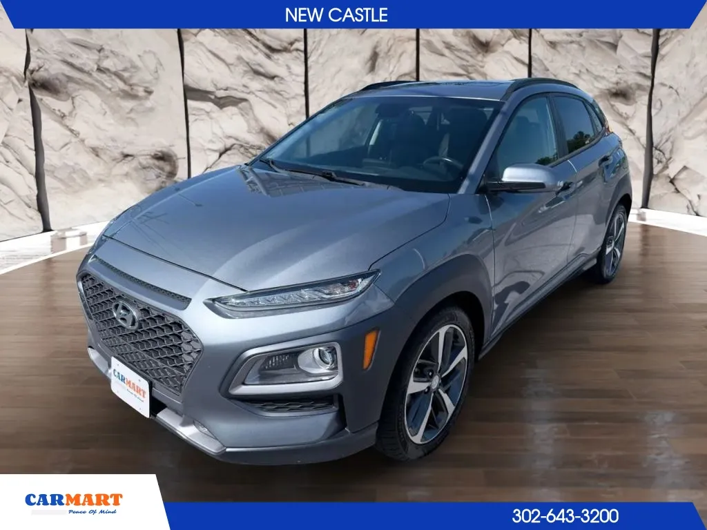 Silver 2020 Hyundai Kona Limited Sport Utility 4D for sale in New Castle, DE